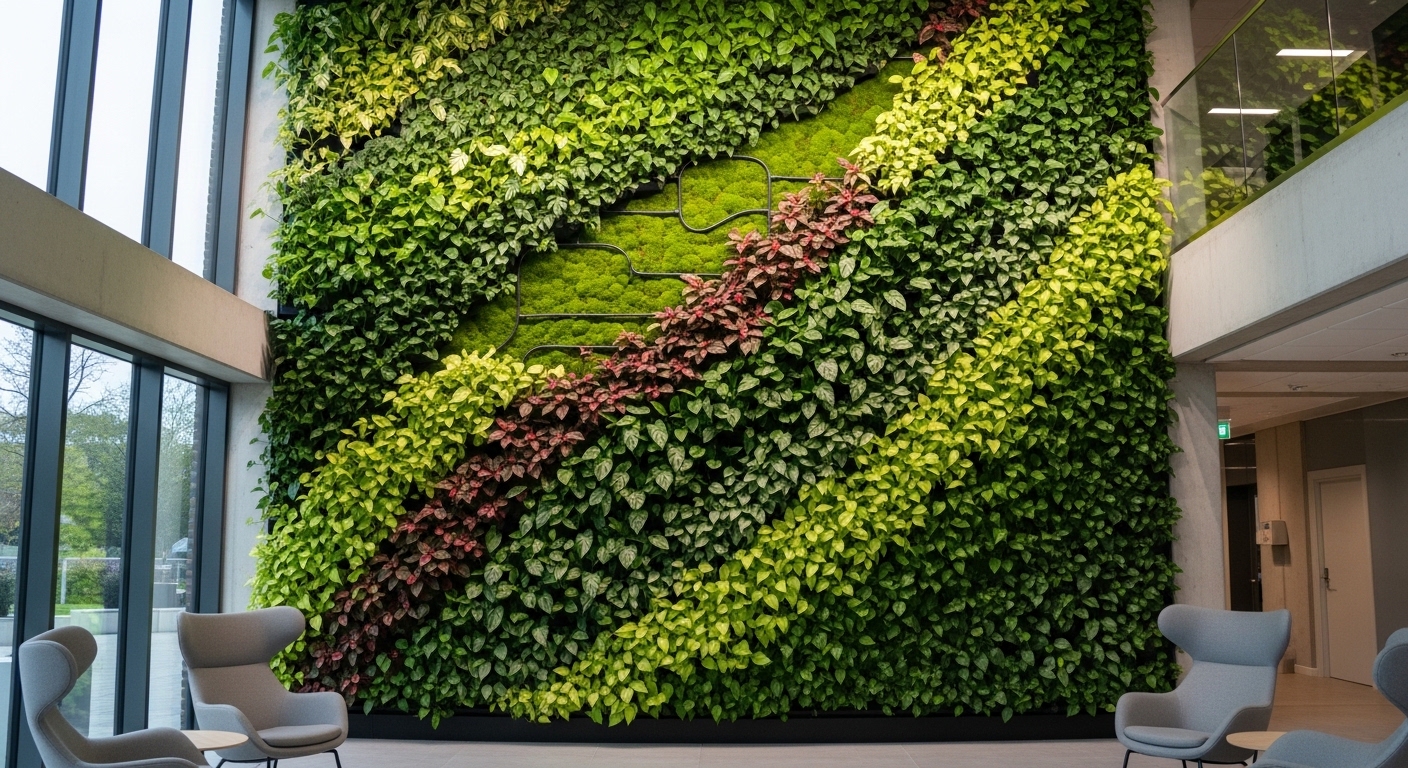 Plantas diversas por luminosidade
